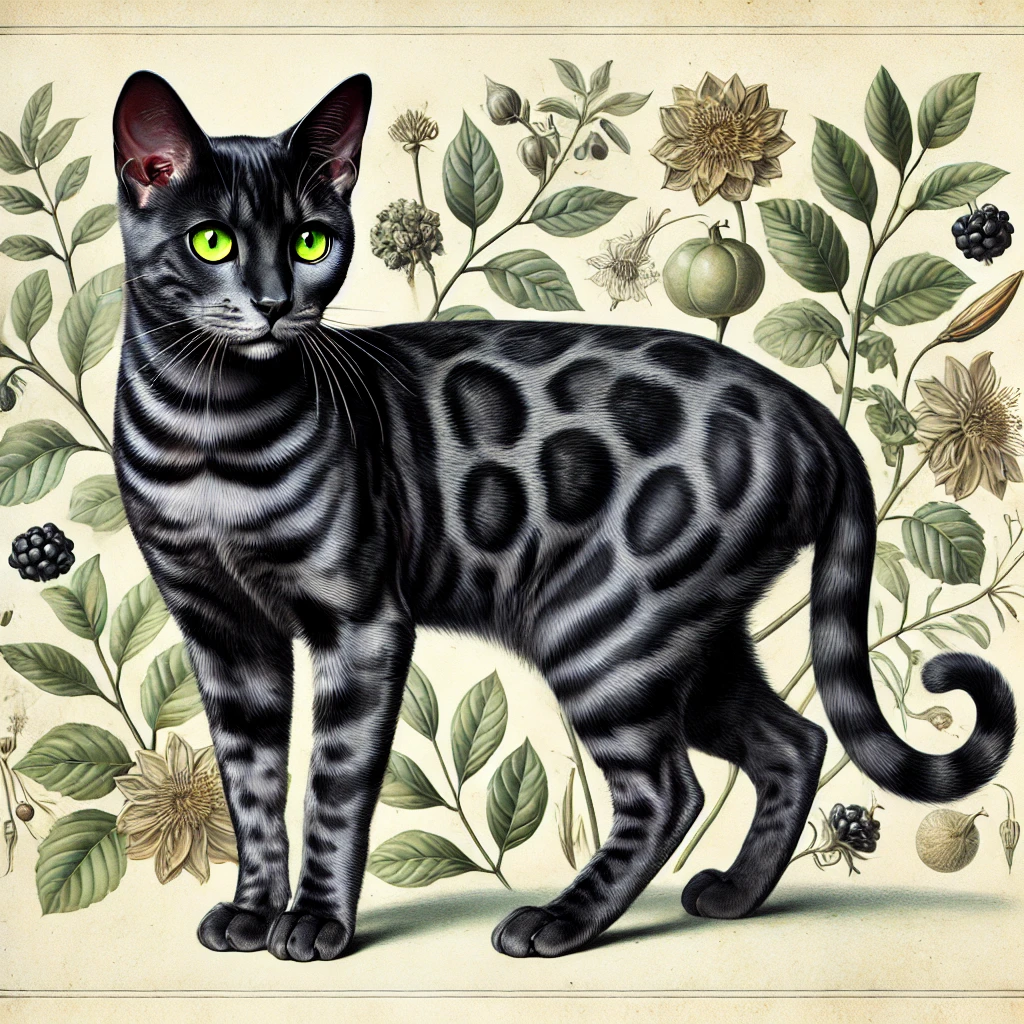 Index of the primary coat colours of the bengal cat